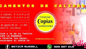 Botica Russell - Tocache
