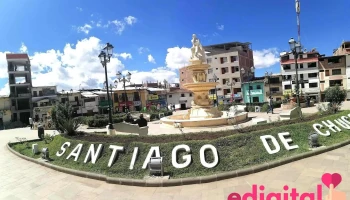 Plaza de Armas de Santiago de Chuco - Miguel Grau