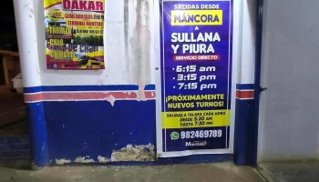 Transportes Montero S.a.c - Máncora 20850