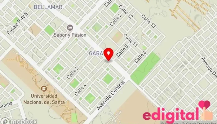 mapa de Adrifarma Farmacia en Chimbote