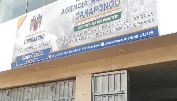 Agencia Municipal De Carapongo - Lurigancho-Chosica 15464