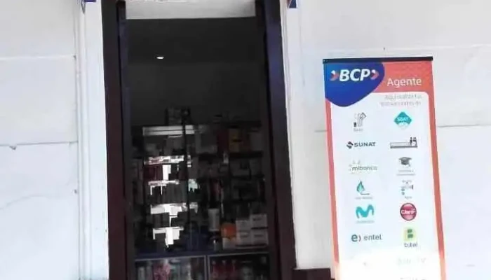 Agente Bcp -    Farmacia Nino Jesus Abierto Ahora - Canchaque