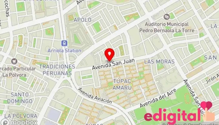 mapa de Ahorro y Salud Farmacia en San Luis