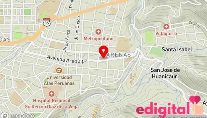 mapa de ALINA DURAND SAAVEDRA Farmacia en Abancay