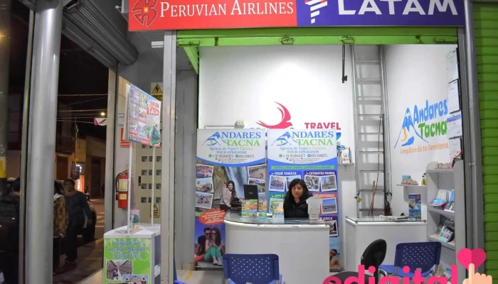 Andares Tacna S.r.l - Agencia de Viajes y Turismo - Mz. 8 Lte. 5 "a