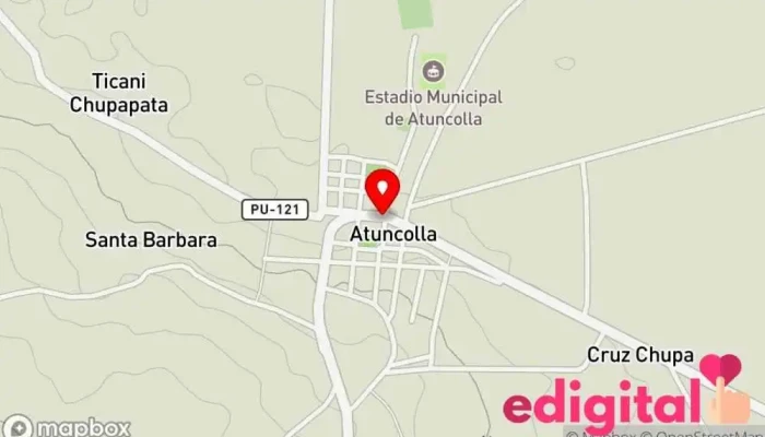 mapa de Atuncolla  en Atuncolla