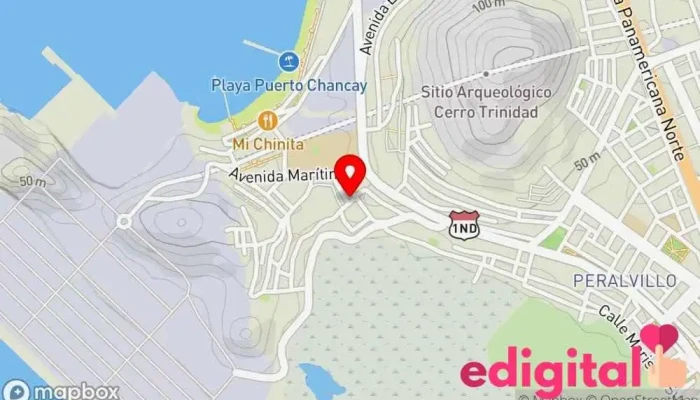mapa de Bazarfarma Farmacia en Chancay