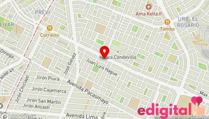 mapa de Bio Farmacia Farmacia en Lima
