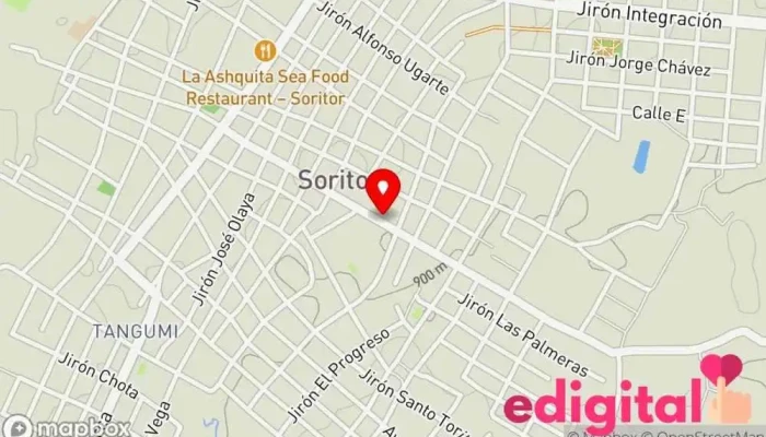 mapa de Bodega Farmacia Farmacia en Soritor