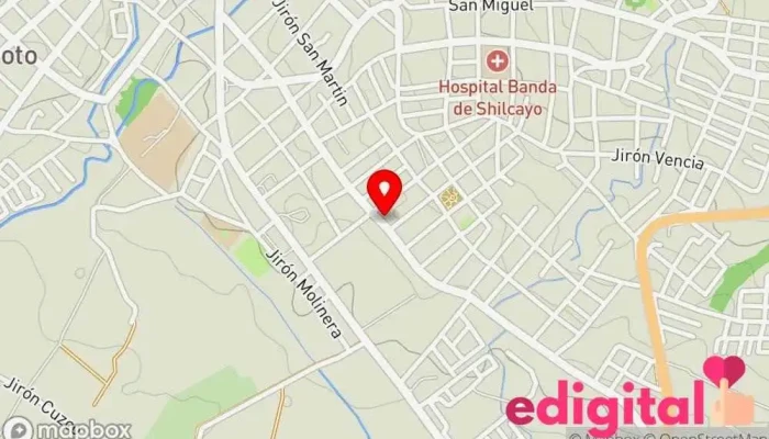 mapa de Botica - Bazar S.O.S Farmacia en Tarapoto
