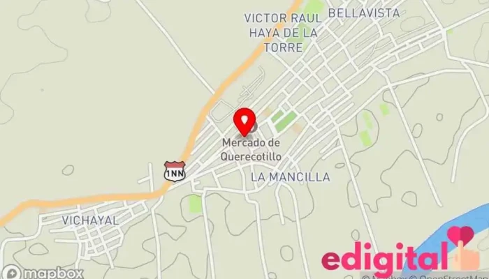 mapa de Botica 24 Horas Farmacia en Querecotillo