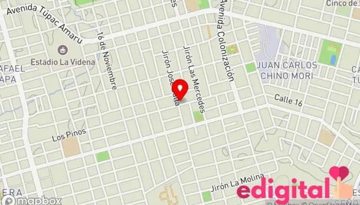 mapa de Botica 24 Horas Farmacia en Pucallpa