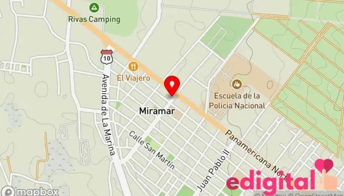 mapa de Botica A & M Farma Farmacia en Moche