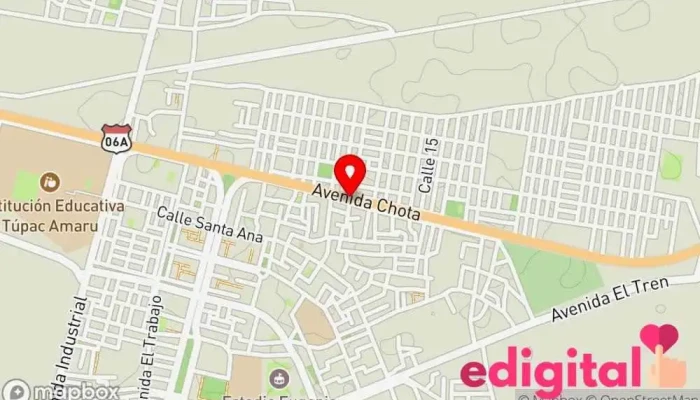 mapa de Botica Acapulco Farmacia en Tumán