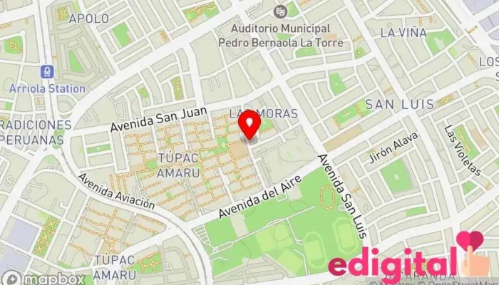 mapa de botica ahorro y salud Farmacia en Lima