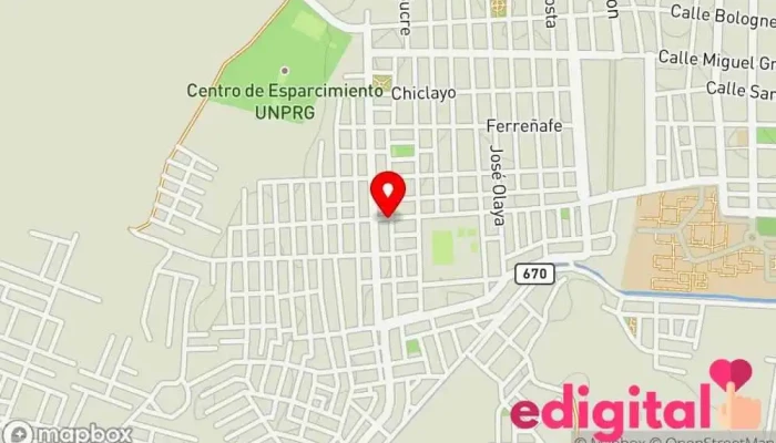 mapa de Botica Alessandra Farmacia en Lambayeque