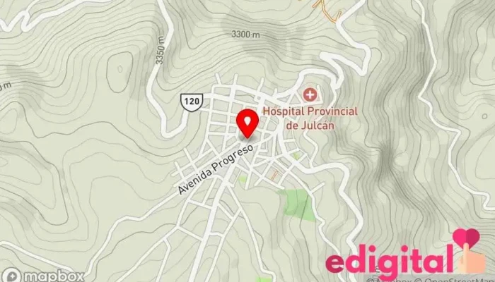 mapa de Botica Alex Farmacia en Julcán