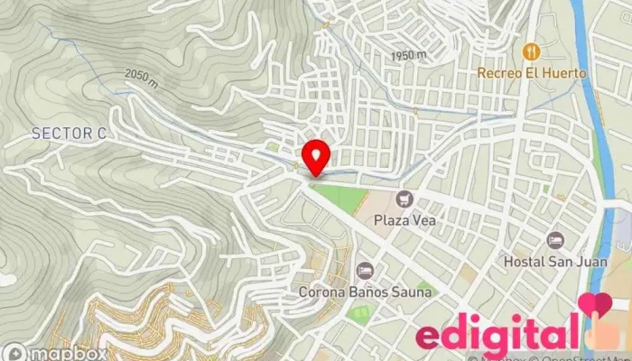 mapa de Botica Angela Farmacia en Huánuco