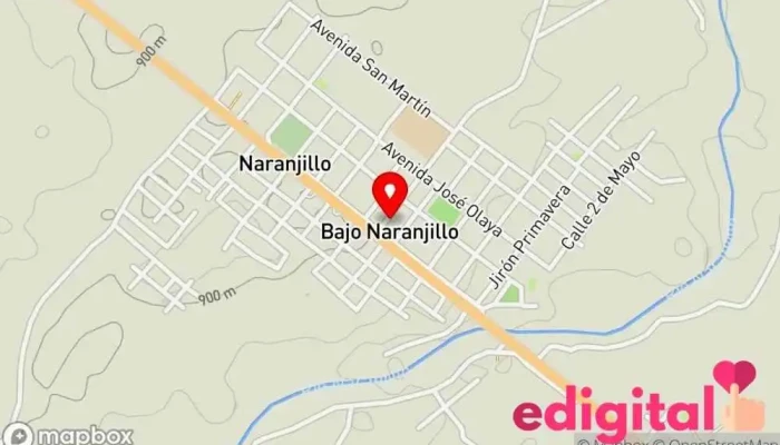 mapa de Botica Aracely Farmacia en Naranjillo