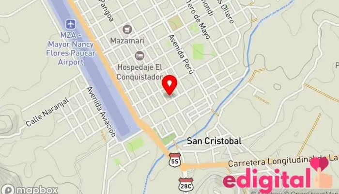 mapa de Botica Ascención Farmacia en Mazamari