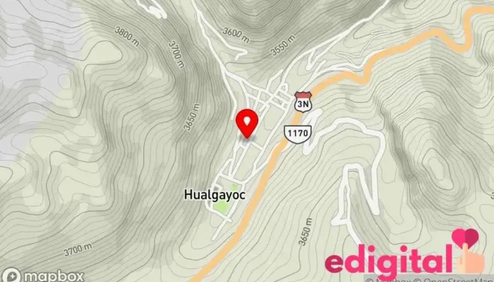 mapa de Botica Baly Farmacia en Hualgayoc