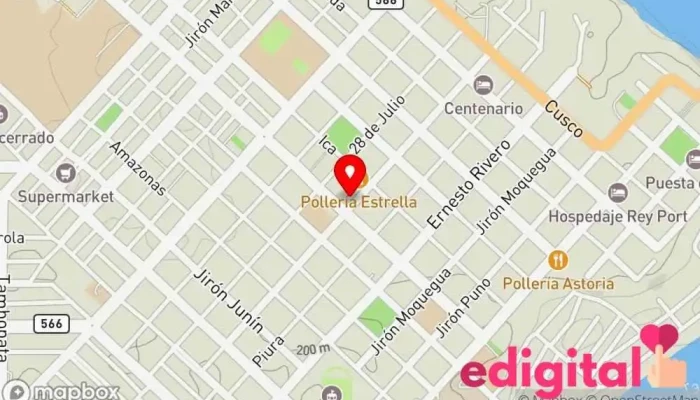 mapa de BOTICA BIENESTAR Farmacia en Puerto Maldonado