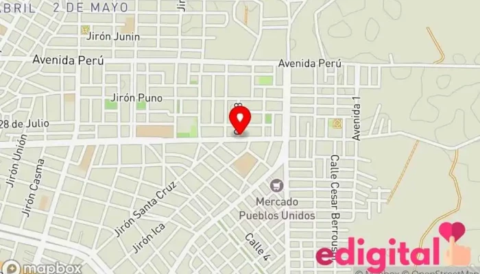 mapa de Botica Bio Salud Farmacia en Chimbote
