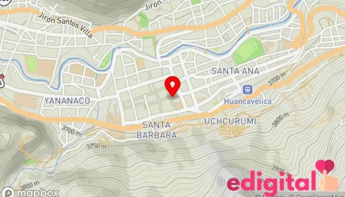 mapa de BOTICA BIOFARMA Tienda de belleza y salud en Huancavelica