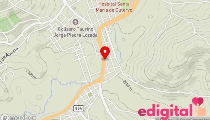 mapa de Botica Biosalud Farmacia en Cutervo
