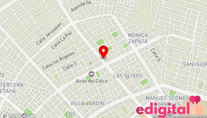 mapa de Botica BMSLINKAFARMA Farmacia en Piura