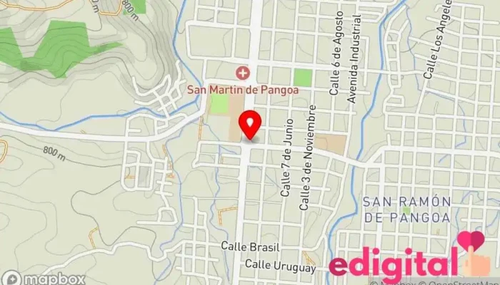 mapa de BOTICA BRASALUD Farmacia en San Martín de Pangoa