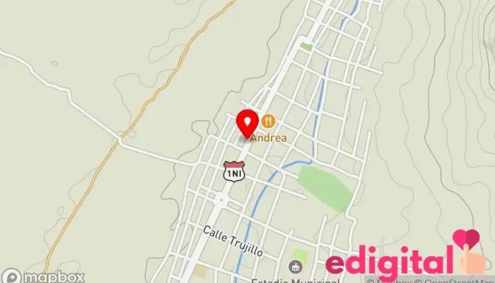 mapa de Botica Brayan Oyotun Farmacia en Oyotún