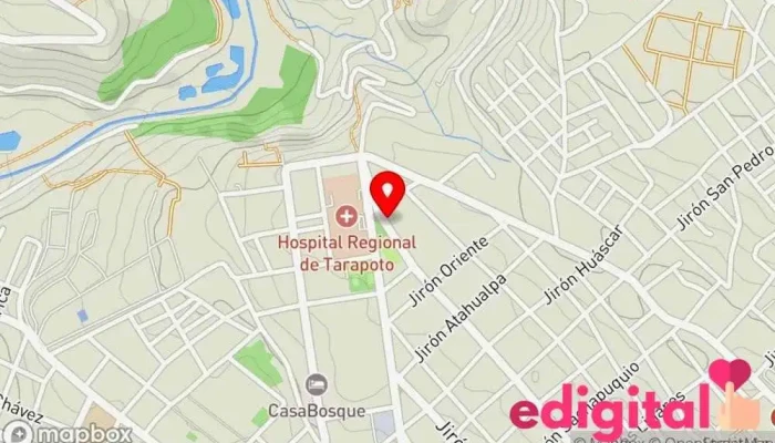 mapa de Botica Brett - Farma Farmacia en Tarapoto