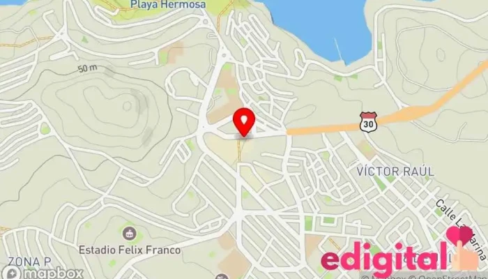 mapa de Botica Central Farmacia en San Juan de Marcona