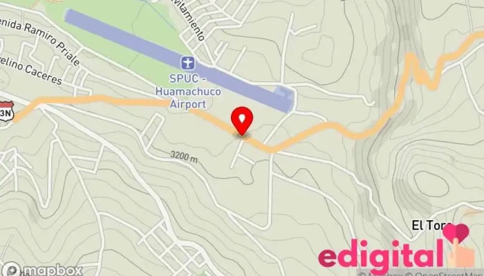 mapa de BOTICA CHACÓN Farmacia en Huamachuco