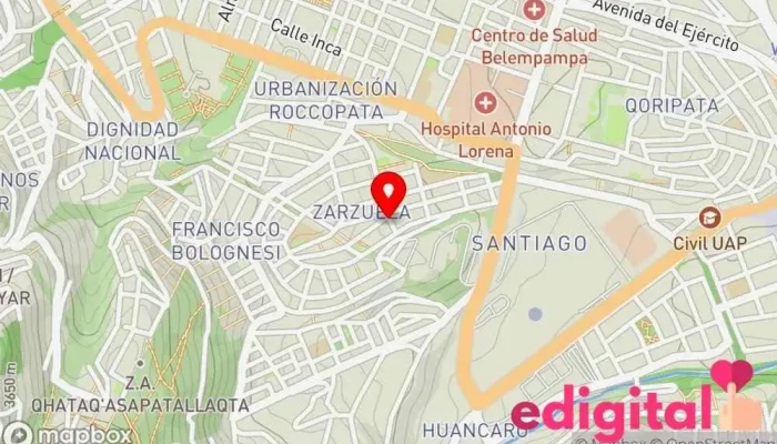 mapa de Botica Chasca Farmacia en Cusco