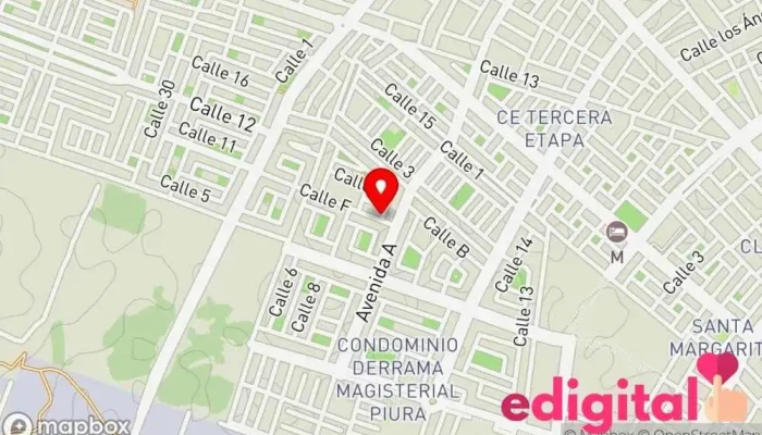 mapa de Botica CKM Farmacia en Piura