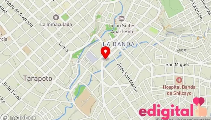 mapa de Botica Cristo Rey Farmacia en Tarapoto