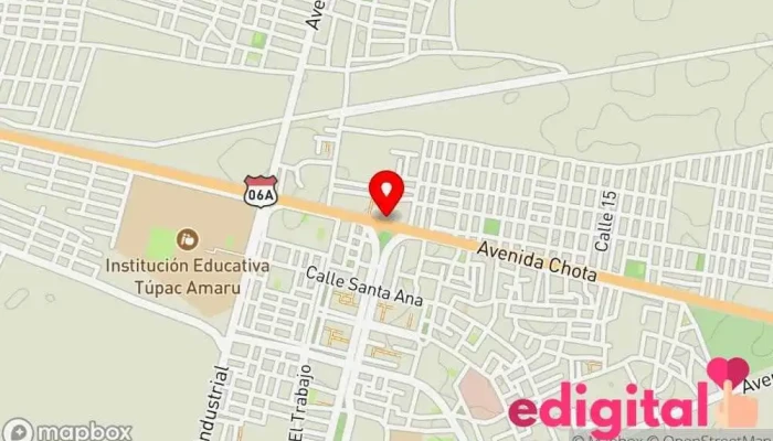 mapa de Botica Delisalud Farmacia en Tumán
