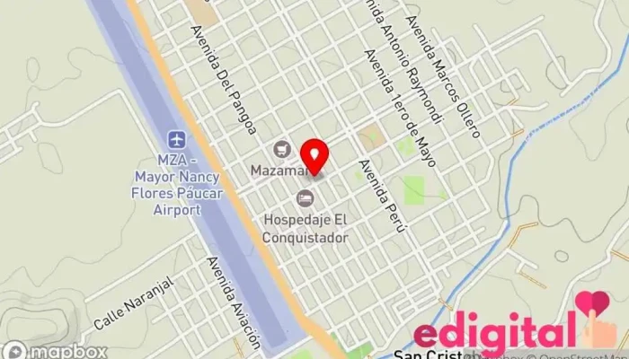 mapa de Botica dorifharma Farmacia en Mazamari