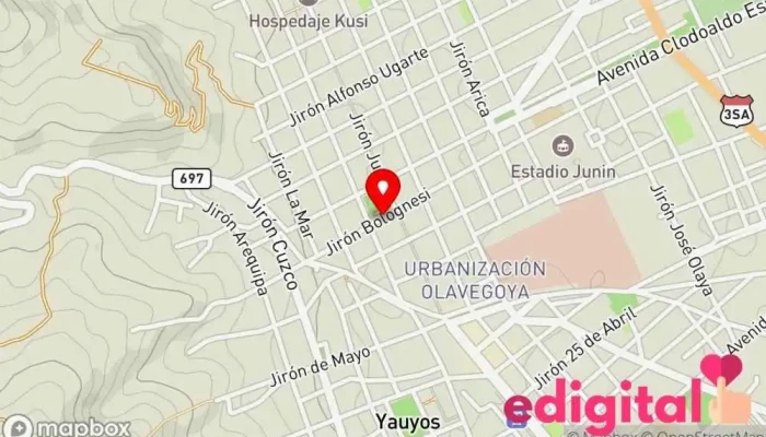 mapa de BOTICA DORIS Farmacia en Jauja