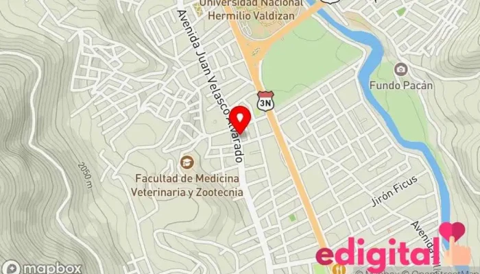 mapa de Botica Dr. Corazón Farmacia en Pillco Marca