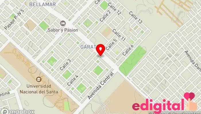 mapa de Botica EcoSalud Farmacia en Nuevo Chimbote