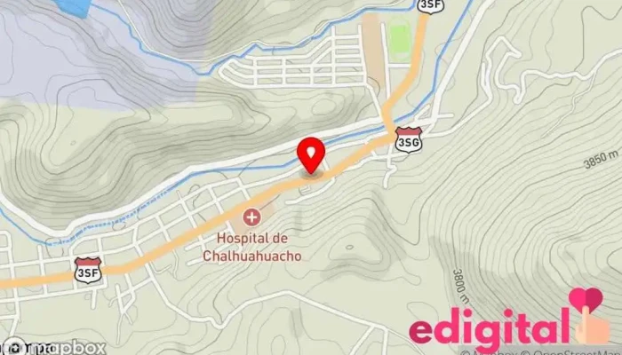 mapa de Botica el arcángel Farmacia en Challhuahuacho