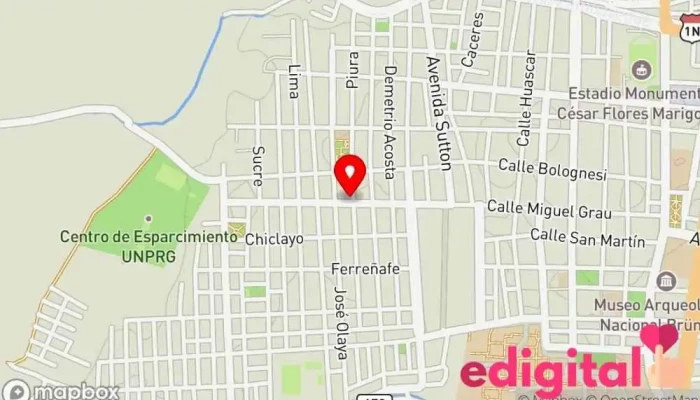 mapa de Botica el Buen Samaritano Farmacia en Lambayeque