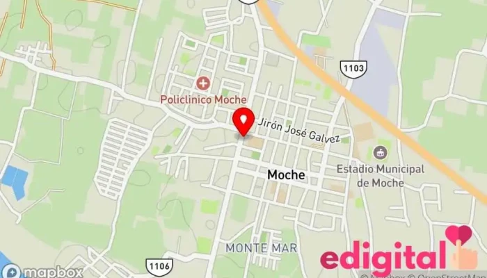 mapa de BOTICA ''EL TIO LALO” Farmacia en Moche