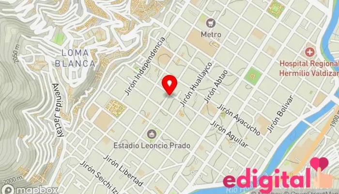 mapa de botica elisangela Farmacia en Huánuco