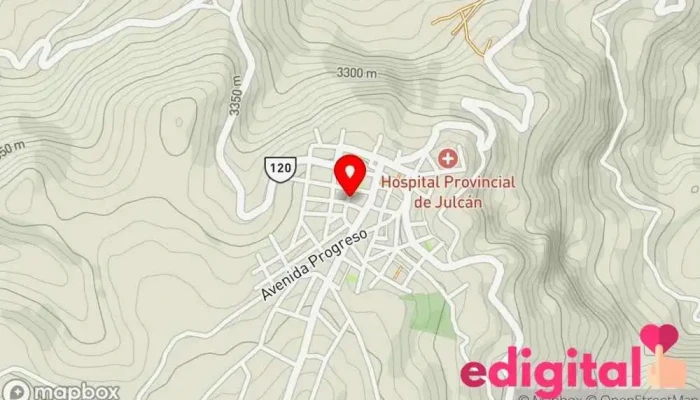 mapa de Botica Elyfarma Farmacia en Julcán