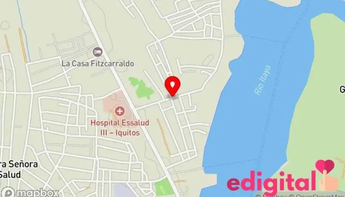 mapa de BOTICA ERIFARMA Farmacia en Iquitos