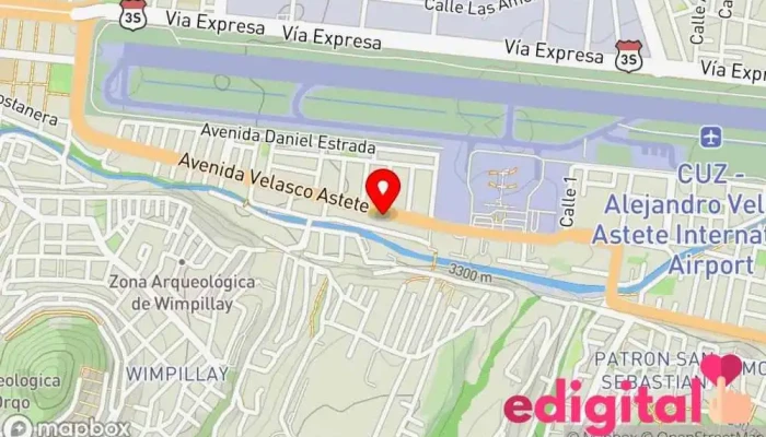 mapa de Botica E&T Farmacia en Cusco